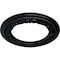 Ekena Millwork Roped Medway Ceiling Medallion (Fits Canopies up to 7 1/2"), 12 1/4"OD x 7 1/2"ID x 7/8"P, Jet Black CM12MEBLF - alternate 3